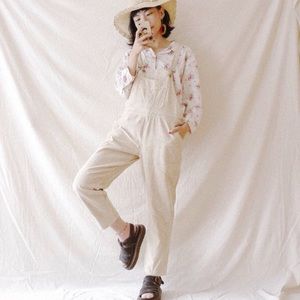 vanilla corduroy overalls